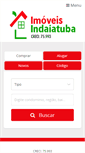Mobile Screenshot of imoveisindaiatuba.com.br